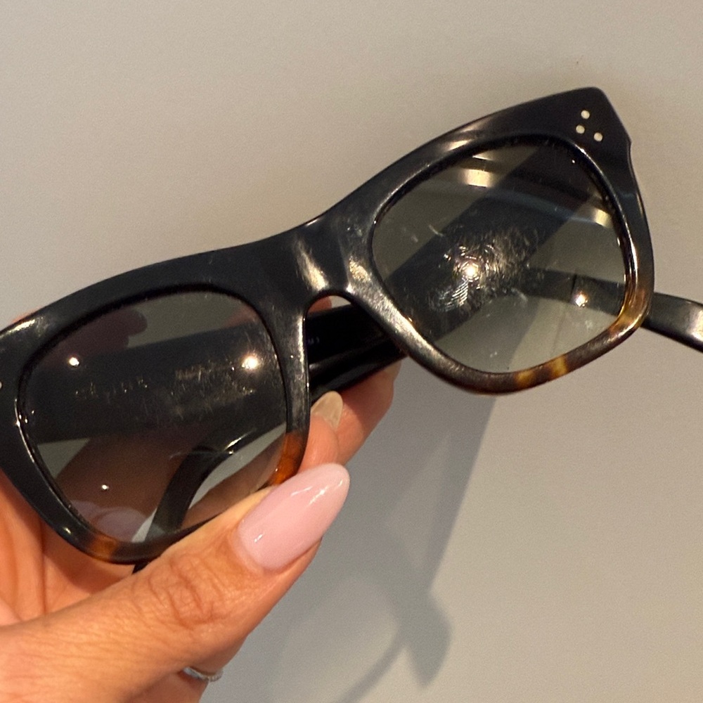 Celine Tortoise Shell Sunglasses - Picture 5 of 5